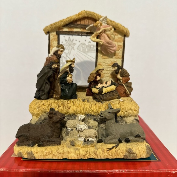 Music & Lights Other - Vintage 1996 Music & Lights Motion Sensor Talking Christmas Story Nativity